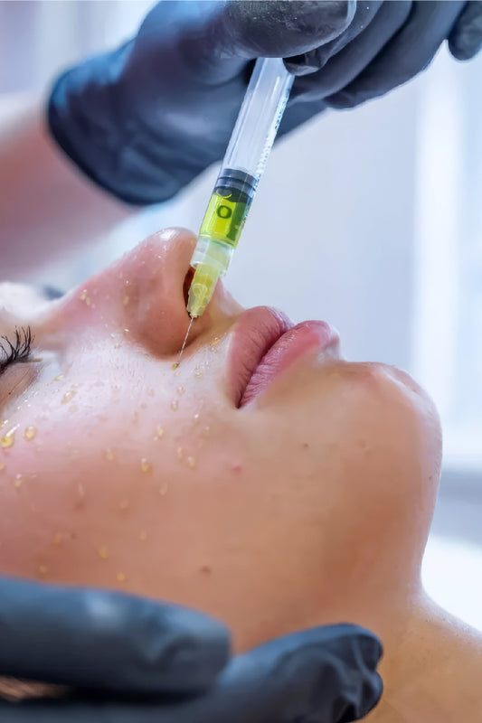 Mesoterapia con vitaminas
